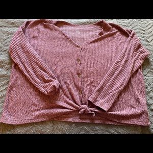 American Eagle soft and sexy plush long sleeve